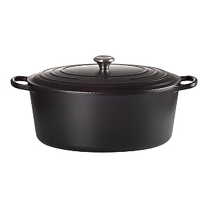 Le Creuset Signature Roaster oval 40cm black Schwarz (21178400000430)