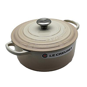 Le Creuset Signature Roaster round 20cm meringue (21177207164430)