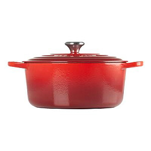 Le Creuset Signature Roaster круглый 22см вишнево-красный (21177220602430)