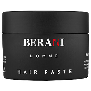 BERANI Homme Hair Paste matizuojanti plaukų formavimo pasta vyrams 100ml