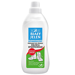 WHITE DEER Hipoalerginis ploviklis sportiniams batams skalbti 1000 ml.