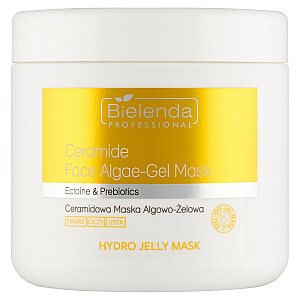 BIELENDA PROFESSIONAL Hydro Jelly Mask водорослево-гелевая маска против морщин с керамидами и пробиотиками 190г