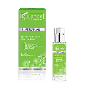 BIELENDA PROFESSIONAL SupremeLab Sebio Derm Specialistas Sebo-Regulation serumas 30ml