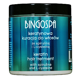 BINGO SPA Keratino plaukų procedūra su spirulina ir L-cisteinu 250ml