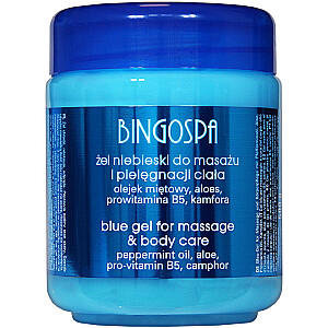 BINGO SPA Blue gelis masažui ir kūno priežiūrai 500g