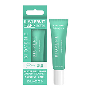 BIOVENE Kiwi Fruit vandeniui atsparus lūpų balzamas SPF30 do ust 10 ml