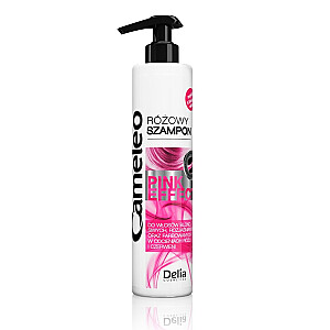 CAMELEO Pink Effect puoselėjantis šampūnas su rausvų atspindžių efektu 250ml 