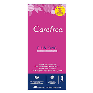 Гигиенические прокладки CAREFREE Plus Long Fresh Scent 40 шт.