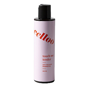 CELLOO Touch Me Tender anticeliulitinis masažo aliejus 200ml