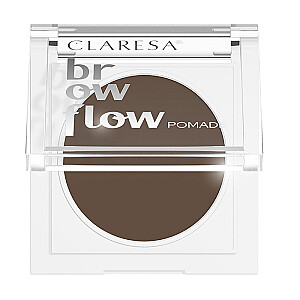 CLARESA Brow Flow Pomade пушистая помада для бровей 02 Medium Brown 3,5г