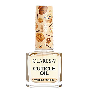 CLARESA Cuticle Oil aliejus odelėms ir nagams Vanilla Buffin 5 ml