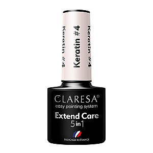 CLARESA Extend Care 5in1 Keratino bazė hibridiniam lakui 4 5g