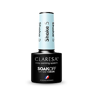 CLARESA Soak Off UV/LED Гибридный лак Shake 5 5г