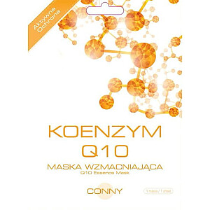 CONNY Q10 Essence Mask stangrinanti lakštinė kaukė su kofermentu Q10 23g