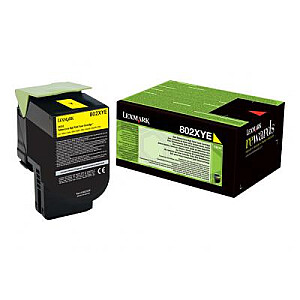 Lexmark Cartridge 802XYE Yellow Gelb (80C2XYE)