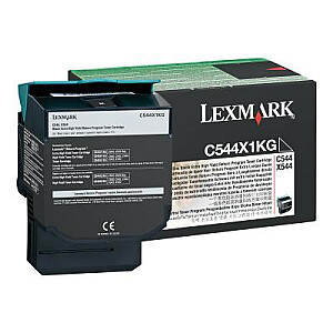 Картридж Lexmark Черный Шварц (C544X1KG)
