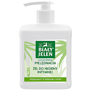 WHITE DEER Hipoalerginis intymios higienos gelis Aloe 500ml