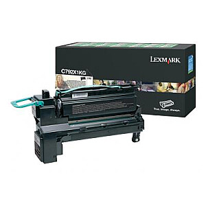 Lexmark Cartridge Black Schwarz (C792X1KG)