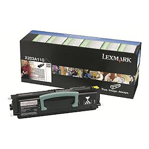 Lexmark Cartridge Black Schwarz (X203A11G)