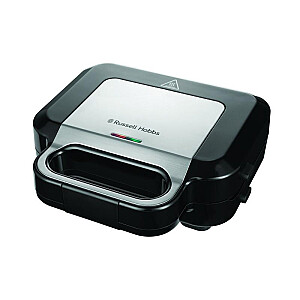 Russell Hobbs Sandwich Waffle Maker 3-in-1 3in1 black siver 26810-56 2681056 (26810-56)