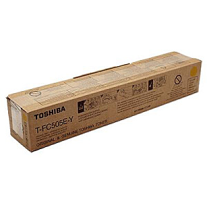 Тонер Toshiba T-FC505E TFC505E Желтый гель (6AJ00000147) (6AJ00000293)