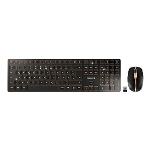 Cherry DW 9100 SLIM Tastatur-und-Maus-Set TastaturundMausSet kabellos (JD-9100DE-2) (JD9100DE2)