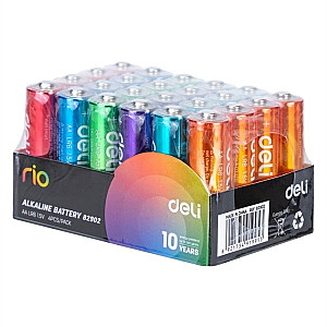 *DELI Rio Alkaline AAA elementai 4vnt/pak.