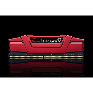 G.Skill DDR4 16 ГБ 2400 Quad-Kit Red, F4-2400C15Q-16GVR, Ripjaws V