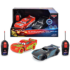 Jada Toys RC Cars Glow Racers — двойной набор (2x 14 см, 27 МГц)