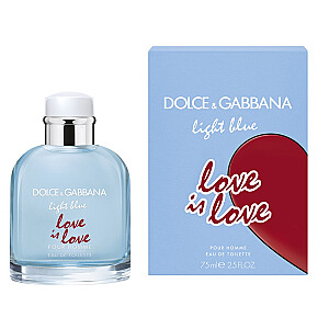 DOLCE&GABBANA Šviesiai mėlyna Love Is Love Pour Homme EDT спрей 75 мл