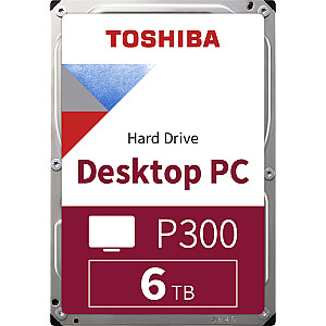 Dysk Toshiba P300 6TB 3.5" SATA III (HDWD260UZSVA)