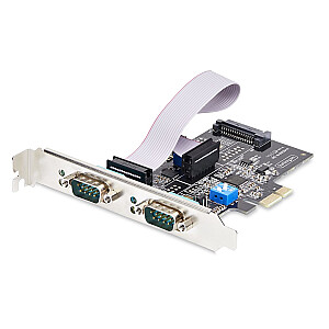 2 PORT PCIE/SERIJOS KORTELĖ.