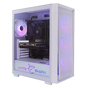 White Shark GCC-2401 Warhead-3 White 4 Fans 12cm RGB