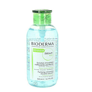 Bioderma sebium h2o pompos tirpalas 500ml