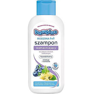 BAMBINO Šeimos stiprinantis šampūnas ploniems ir švelniems plaukams 400ml