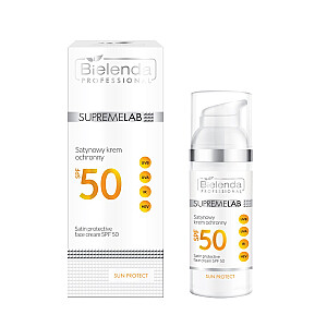 BIELENDA PROFESSIONAL SupremeLab Satin Protective Face Cream SPF50 Сатиновый защитный крем для лица с фильтром SPF50 50мл