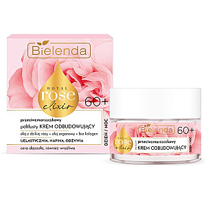 BIELENDA Royal Rose Elixir veido kremas nuo raukšlių dieninis/naktinis 60+ 50ml