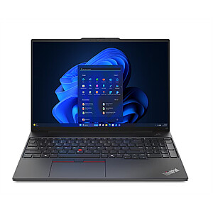 Lenovo | ThinkPad E16 Gen 2 | Black | 16 " | IPS | WUXGA | 1920 x 1200 pixels | Anti-glare | AMD Ryzen 5 | 7535HS | 16 GB | SO-DIMM DDR5 | SSD 512 GB | AMD Radeon 660M Graphics | Windows 11 Pro | 802.11ax | Bluetooth version 5.3 | Keyboard language 