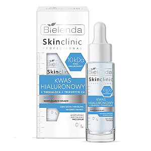 BIELENDA Skin Clinic Professional drėkinamasis ir raminantis serumas su hialurono rūgštimi 30ml