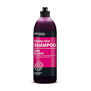 CHANTAL Prosalon Toning Color Pink blondų tonizuojantis plaukų šampūnas 500g