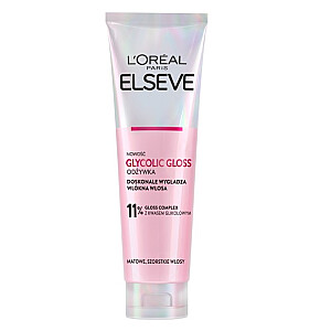 L'OREAL Elseve Glycolic Gloss atstatantis kondicionierius moterims žvilgantiems plaukams 150ml