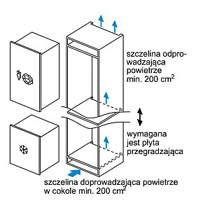 Šaldiklis BI GI11VADE0 