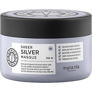 MARIA NILA Sheer Silver Masque drėkinamoji ir maitinamoji kaukė šviesiems plaukams 250ml