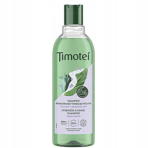 TIMOTEI Strength & Shine Shampoo Šampūnas plaukams stiprumui ir blizgesiui 400 ml