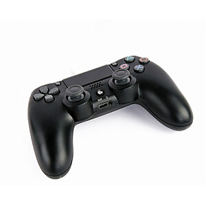 Wireless game controller JPD-PS4BT-02 for PlayStation 4 or PC, black