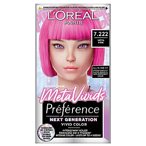 Краска для волос L’OREAL Preference Metavivids 7.222 Meta Pink