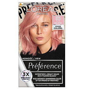 Plaukų dažai L'OREAL Preference Vivid Colors 9.213 Rose gold