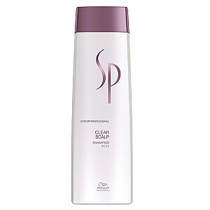 WELLA PROFESSIONALS SP Clear Scalp Shampoo švelniai valomas šampūnas plaukams ir galvos odai 250ml