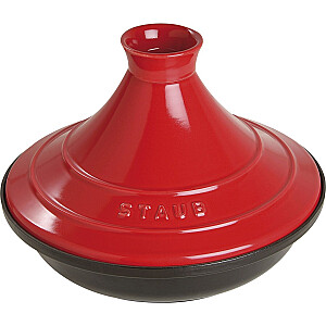 Блюдо Tajine Staub - 28 см, красно-черное