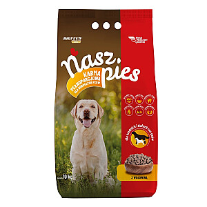 BIOFEED Nasz Pies medium & big Jautiena - sausas šunų maistas - 15 kg